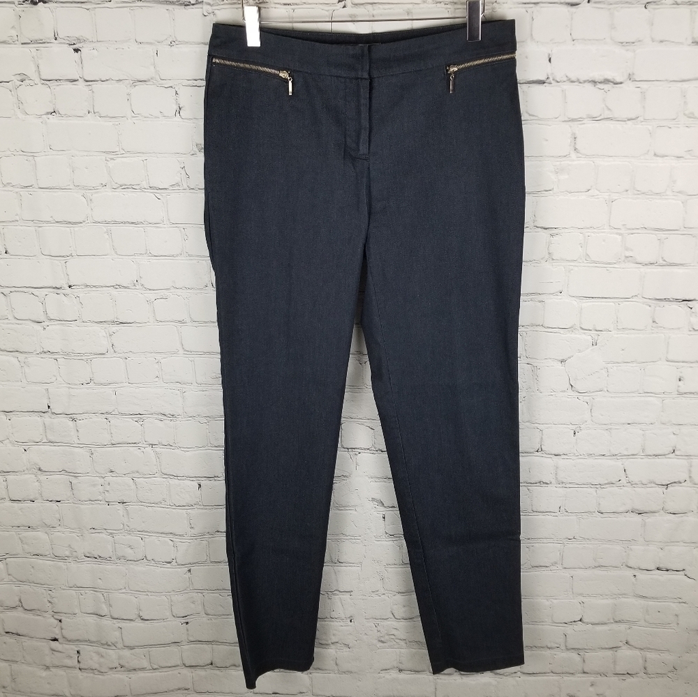89TH&MADISON | zipper detail dress pants